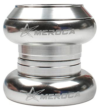 ZiYouao Steuersatz Kappe 29,6-mm-Lager-Fahrradsteuersatz Stem Cap(Silver)