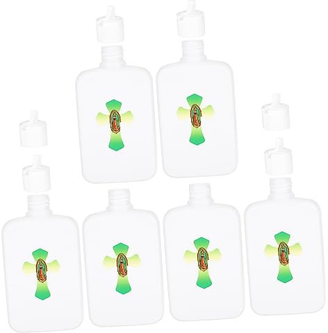 Amosfun 6 Stücke Weihwasserflasche Leere Wasserbehälter Für Dekorative Osterlieferungen