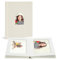 Vienrose Fotoalbum Einsteckalbum 10x15 cm | Leinen-Fotobuch für 20 Fotos mit Schreibfeld - Ideal für Baby, Hochzeit & Reisetagebücher (Beige)