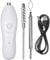 Vegetable Corer Electric 1200mAh USB Rechargeable ABS Zucchini Corer with 2 Stainless Steel Cutter, Also Ideal for Fish Scaling in Kitchen