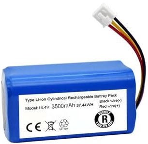 14.4V/2800mAm/3500mAh Vacuum Cleaner Battery。Compatible For Lircroux C30B。 Sweeper Rechargeable Lithium-ion Battery.(3500mAh)