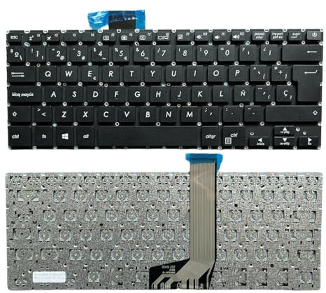 Teclado de portátil para ASUS Vivobook 14 X405U X405UA X405UQ X405UR Sin retroiluminación Diseño en español