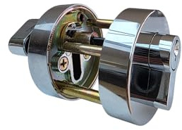 Prolox Internal Door Locking Deadbolt with Thumbturn – Fire Regulation Compliant | 3 Keys | Fitting Template Included | 4 Finishes (Polished Chrome)