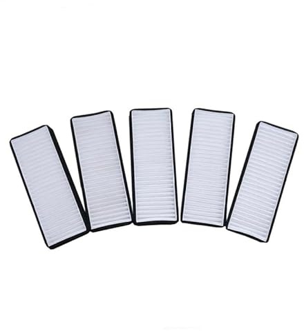 Innenraumfilter Passend für Vw Polo Gol Jettas Santana 2011–2019/Skoda Fabia Rapid 2011–2021 Auto-Außenfilter-Set(5 Pcs White Filter)