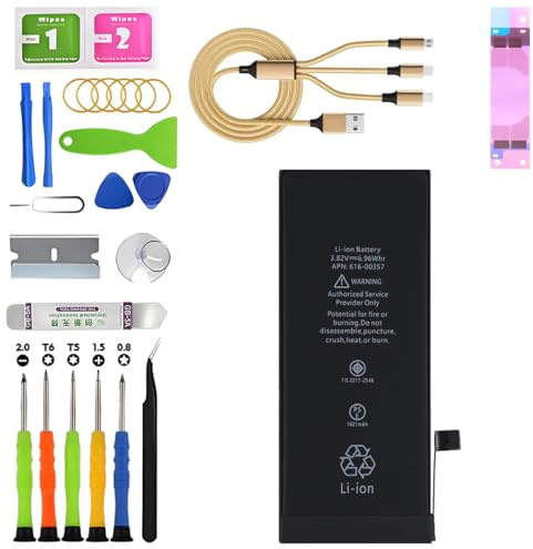 HLYGZX Batterie Akku für iPhone 8 A1863，A1905
