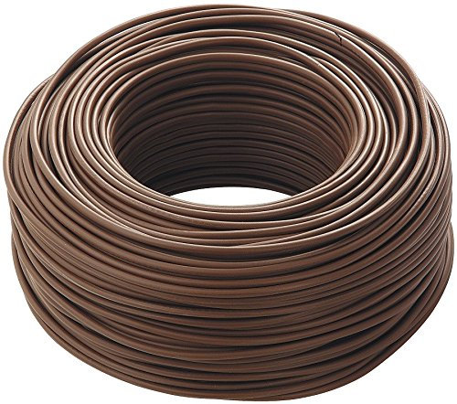 CAVO ELETTRICO UNIPOLARE CORDINA N07V-K SEZIONE 1 X 2.5 100 METRI (MARRONE)