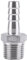 Raccord de Tuyau de Filetage Mâle Raccord de Queue de Tuyau de Barb BSP Acier Inoxydable SS304 (1/2x12mm)