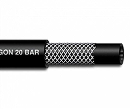 TUBO ARIA COMPRESSA X COMPRESSORE 20 bar FLESSIBILE RETINATO 6X14 mm 25 MT