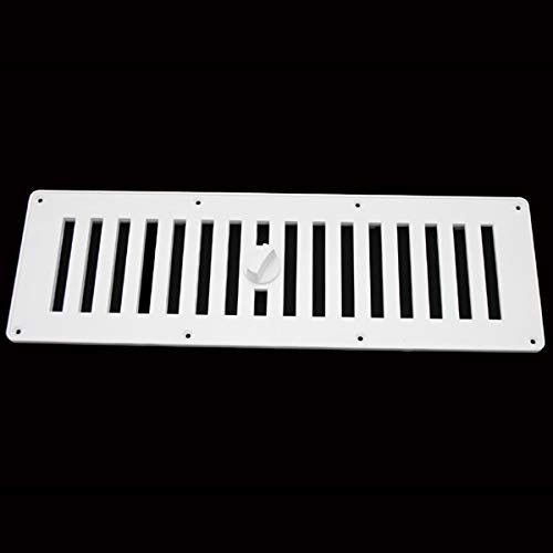 Lüftungsgitter Schiebelüfter Gitter Wohnwagen Wohnmobil Caravan Boot Kunststoff weiß 325 x 105 mm