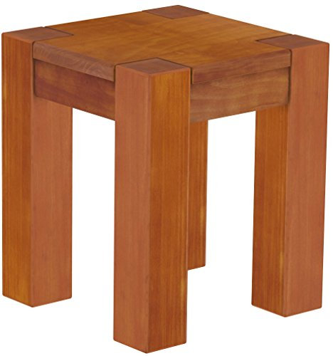 Hocker Rio Kanto Kirschbaum Pinie Massivholz Esszimmerbank Küchenbank Holzbank - Größe und Farbe wählbar Brasilmöbel
