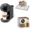 De'Longhi Nescafe Dolce Gusto, Genio S PlusEDG Coffee Machine with Café Au Lait Coffee Pods (90 Capsules) and Hallmark Father's Day Card