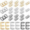 Tanstic 30 Stück 3-Ring-Metall-Ringe für lose Blätter, Buchringe, 1,9 cm Innendurchmesser, Metallringbücher für DIY-Reisetagebuch, Fotoalbum, Notizbuch
