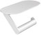 hansgrohe WallStoris - Toilettenpapierhalter, Klopapierhalter mit Ablage, 23cm, Badezimmer Zubehör ohne bohren, Bad Accessoires, Mattweiß, 27928700