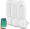 7links Komapkter WLAN-Repeater: 3er-Set WLAN-Repeater mit ausrichtbarer Antenne, App, 300 Mbit/s (MIMO-Antenne, für den Innenbereich, Verstärker Steckdose)