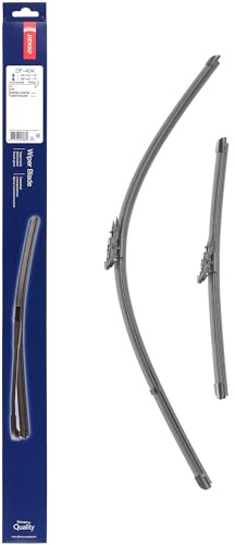 DENSO Flachwischer-Set DF-404 (700/380 mm, Linkslenker): Zwei leise, langlebige Wischer mit aerodynamischem Design. OEM-Qualität, breite Kompatibilität, 2 Jahre Garantie.