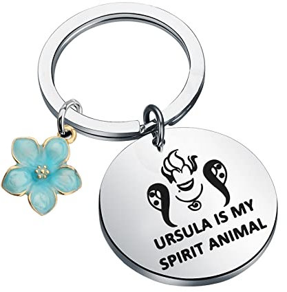 KEYCHIN Ursula Ursula Schlüsselanhänger Meereshexe Geschenke Ursula Is My Spirit Tierschmuck Ursula Fans Geschenke für Freunde Familie, Ursula K-s