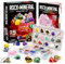 XXTOYS Kit de 15 Minerales y Piedrass Preciosas Juegos para Ninos, Caja Minerales para Niños, Regalo Científico de Mineral Natural para Niños y Niñas 6 7 8 9 10 11 12 Años