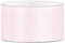 Libetui 25 Meter Satinband Puderrosa Breite 50mm Schleifenband hellrosa Dekoband Rosa Geschenkband Geschenkverpackung Deko Hochzeit Samtband Puderrosa 5cm