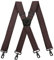 YYKSYDPT Bretelle per Uomo Eleganti Regolabili X-Back Con 4 Moschettoni Girevoli per Carichi Pesanti, Elastiche Larghe 3,8 cm per Costume Tuxedo Abito Jeans