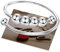 Ahokei Anxiety Ring Silber 925 Stress Ring Fidget Damen Damen Gold,Stressring Silber Ringe 925 Frauen Angstring Spinner Anxiety Ringe Gold Verstellbar Geschenk Für Frauen