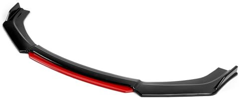 Frontstoßstangen-Spoiler, Frontstoßstange Zubehör, Autozubehör, Frontstoßstangensplitter Aerodynamische Teile Für Verstellbare Lippe PP-Außenteile Für Universalmodelle