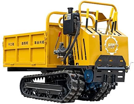 Dumper per carriola con ruote da 800 kg/1764Ib, resistente, per esterni, giardino, fuoristrada, carrello motorizzato, adatto per giardino, sport, campeggio, picnic, fattoria (HW-800L)