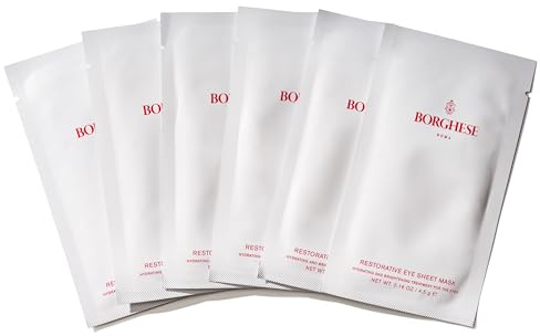 Borghese 6 Pairs Nourishing & Brightening Repairing Eye Masks