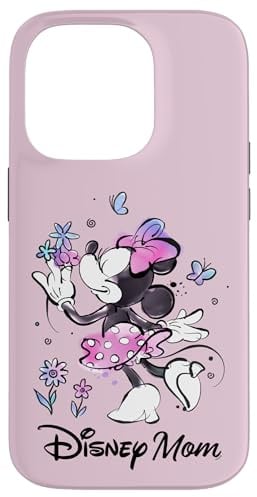 Disney Mom Minnie & Flowers Family Trip Mother’s Day Gift Hülle für iPhone 14 Pro