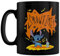 Pyramid International Lilo & Stitch (Stitch & Scrump) Mug en céramique Noir 315 ml Taille unique