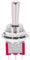 T80-T Z1 Interruttore a levetta mini con maniglia lunga grande da 12 mm for montaggio a pannello 5 A 125 V CA 1 pz.(T8012A MOM-OFF-MOM)