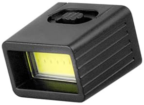 Uqezagpa Kleine LED Taschenlampen 9 V Batterie Angetriebener wasserdichte Kunststofftextur Taschenlampe Für Camping Und Außenpockt Pocket Taschenlampe