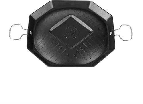 Fire-Maple SizzlePro Multifunktions Bratpfanne für Camping, 30 cm | Grillplatte Faltbar, Zwei Kochzonen, 2,2 mm dickes Aluminium und Edelstahl, Ideal für Gruppen-Camping, Für Wohnmobile