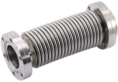 CF16 Hochvakuum-Flansch-Flexschlauch 1000 mm Edelstahl-Vakuum-Wellbalgrohr