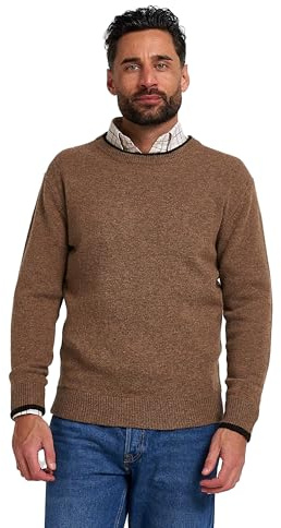 JACK PYKE 100% Lambswool Crew Neck Knitted Jumper