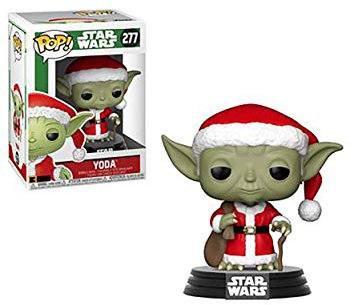 Funko Pop! Bobble: Star Wars: Holiday Santa Yoda - Vinyl-Sammelfigur - Geschenkidee - Offizielle Handelswaren - Spielzeug Für Kinder und Erwachsene - Movies Fans - Modellfigur Für Sammler