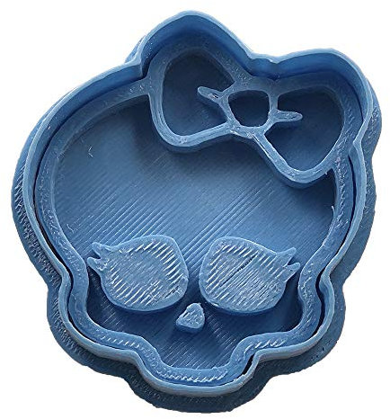 Cuticuter CGMONSTERHIGH keksausstecher, Kunststoff, Blau