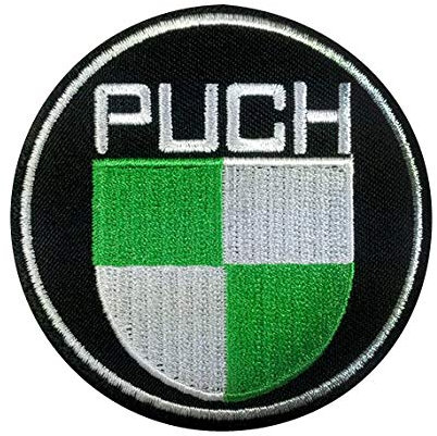 PUCH Vintage Motorcycles Aufnäher Besticktes Patch zum Aufbügeln Applique Souvenir Zubehör