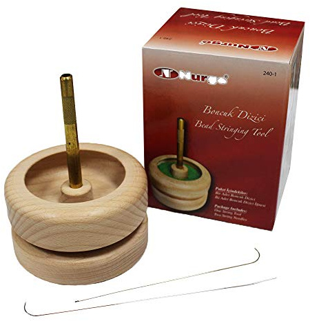 Nurge Jewellery Making Seed Bead Stringing Tool Beading Spinner Bowl