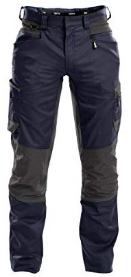 DASSY® Helix Stretch-Arbeitshose - Größe 46 - NACHTBLAU/ANTHRAZITGRAU