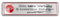 Metzler 3D Briefkasten Aufkleber -Bitte keine Werbung - 63 mm x 15 mm (Silber)