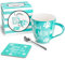 Love Mug®: A Heartfelt Gift for The Best Dog Mum. Perfect for Mothers Day, Featuring A Large Dog Mug with A Printed Message Inside, A Coaster and an Engraved Teaspoon. Award Winning Retailer