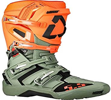 Leatt 3022060121 Stivale 5.5 Flexlock Enduro, Us8/Uk7/Eu42/Cm 26.5, Cactus