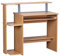 Computertisch WL1.163 Buche 94x90,5x48,5 cm Laptop Tisch Modern mit Tastaturauszug | PC-Tisch mit Drucker-Ablage platzsparend | Schreibtisch für kleine Räume mit Ablage | Laptoptisch Klein