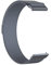 Strap-it 22mm Universal Edelstahl Uhrenarmband - Schnellverschluss Milanese Metallarmband mit Magnetverschluss für Alle (Smart) watches für Damen und Herren - Space grijs