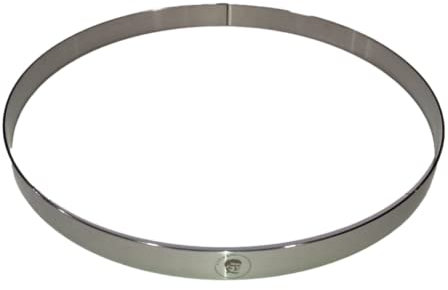 Edelstahl-Ring Futterring Durchmesser 21cm passend für für Vogelhaus Lech