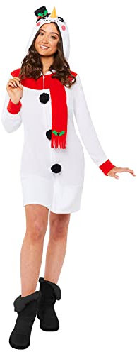 amscan Erwachsenenkostüm für Damen, Schneemann