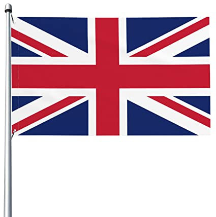 United Kingdom UK Flag Flagge 3 x 5 Ft – UV-beständig – Garten Yard Flag Outdoor Flag mit Ösen
