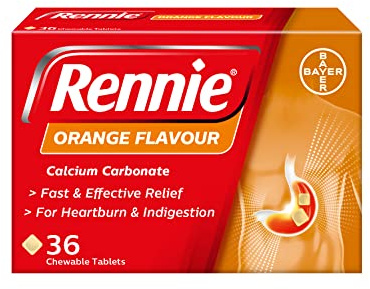 Rennie Orange 500mg (3 x 36 Pack)