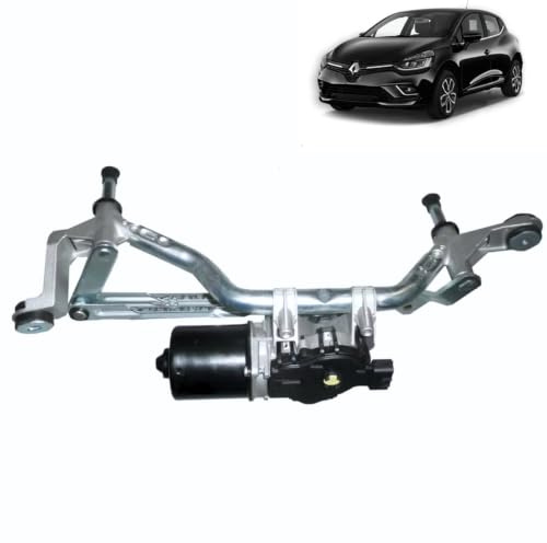 Mécanisme Complet d'Essuie Glace Avant (Tringlerie) avec Moteur compatible pour Renault Clio 4 de 2012 à 2019 OEM : 288008961R 28800891R