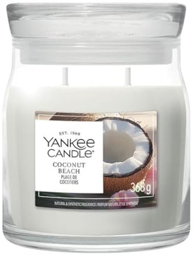 Yankee Candle Coconut Beach Mittelgroßes Glas